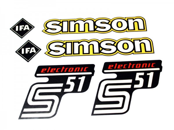 Dekorsatz S51 Elektronik altes Design